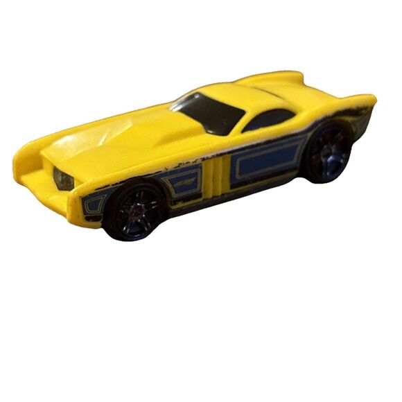 Hot Wheels Other - 2003 Mattel Hot Wheels The Gov’ner Yellow With Blue 1:64 Diecast Car